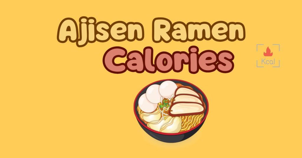 ajisen ramen calories